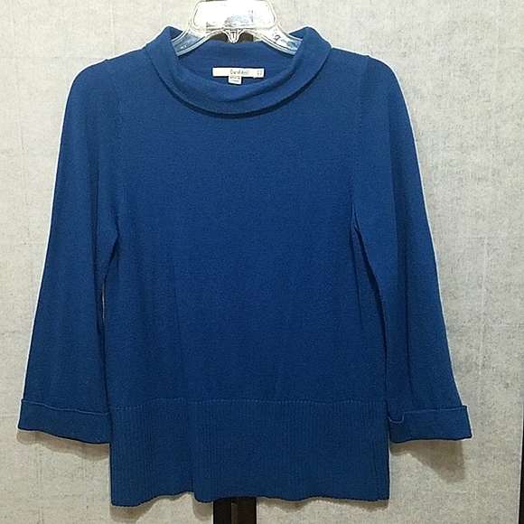Boden Sweaters - Boden cotton blend cowl neck cuffed sleeve sweater sz 8
